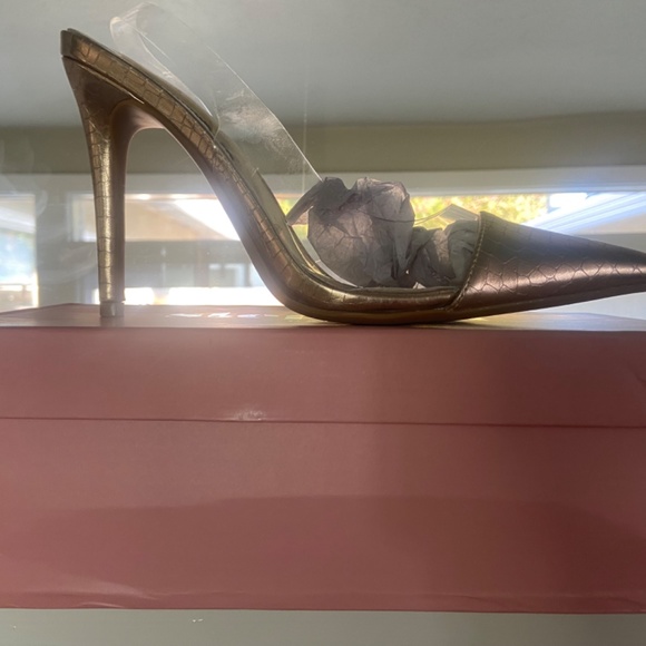 Champagne Stilettos Super Sexy Stylish beautiful quality - Picture 5 of 5